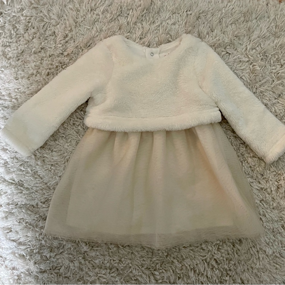 Adorable baby girl special occasion dress